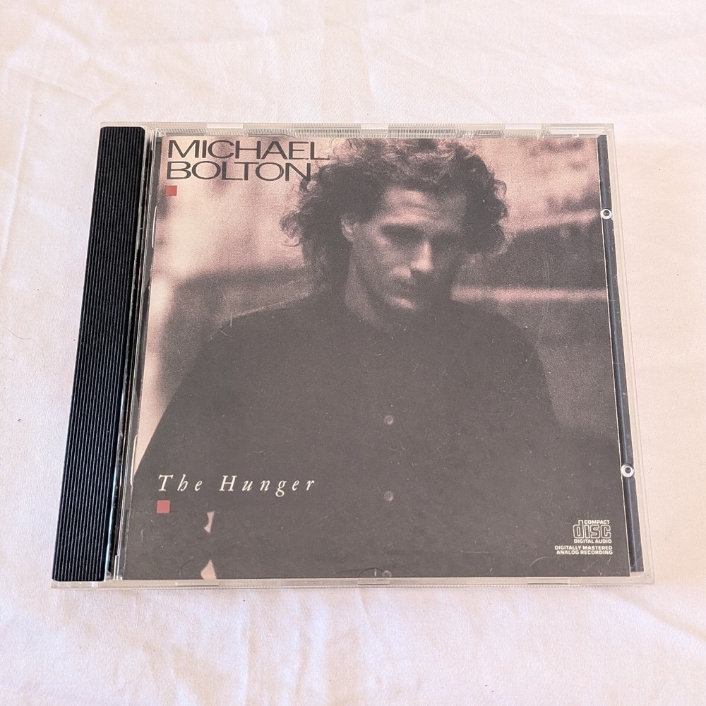 Michael Bolton The Hunger CD 1987 Columbia CK 40473 Pop Rock Album